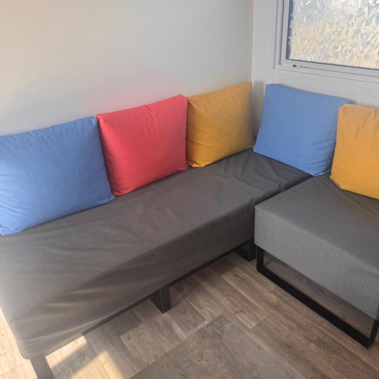 mobil home spacieux climatisé sur camping sol a gogo - Mobilheim - 7