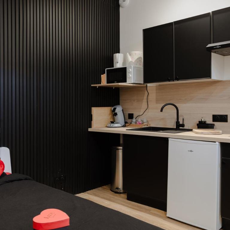 Reims In Love Jacuzzi et Sauna Appartement 3 - Appartamento con 1 Camera da Letto - 10
