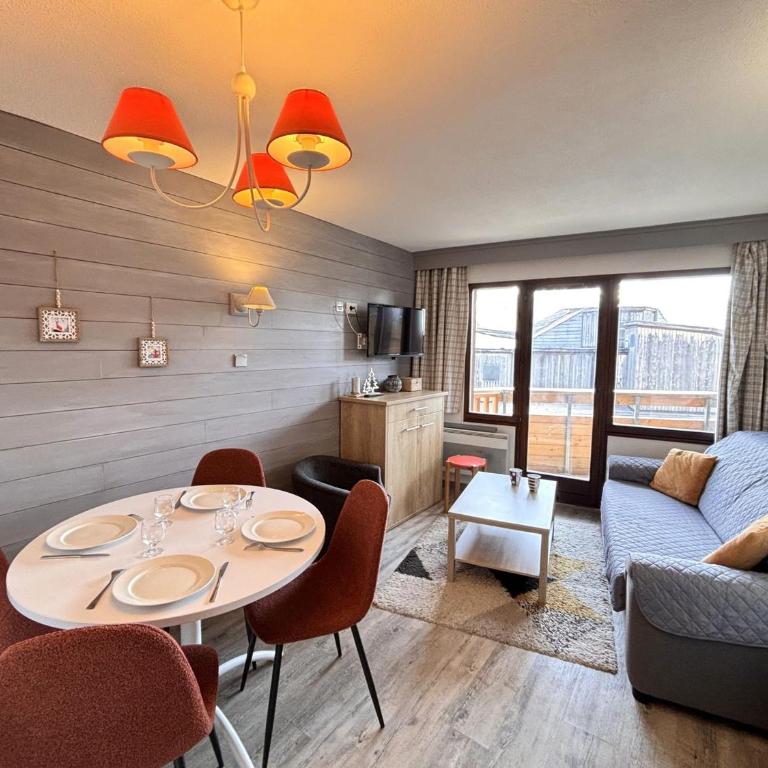 Confort 2 pièces sud, idéal ski, 4 pers - Appartement 1 Chambre - 3