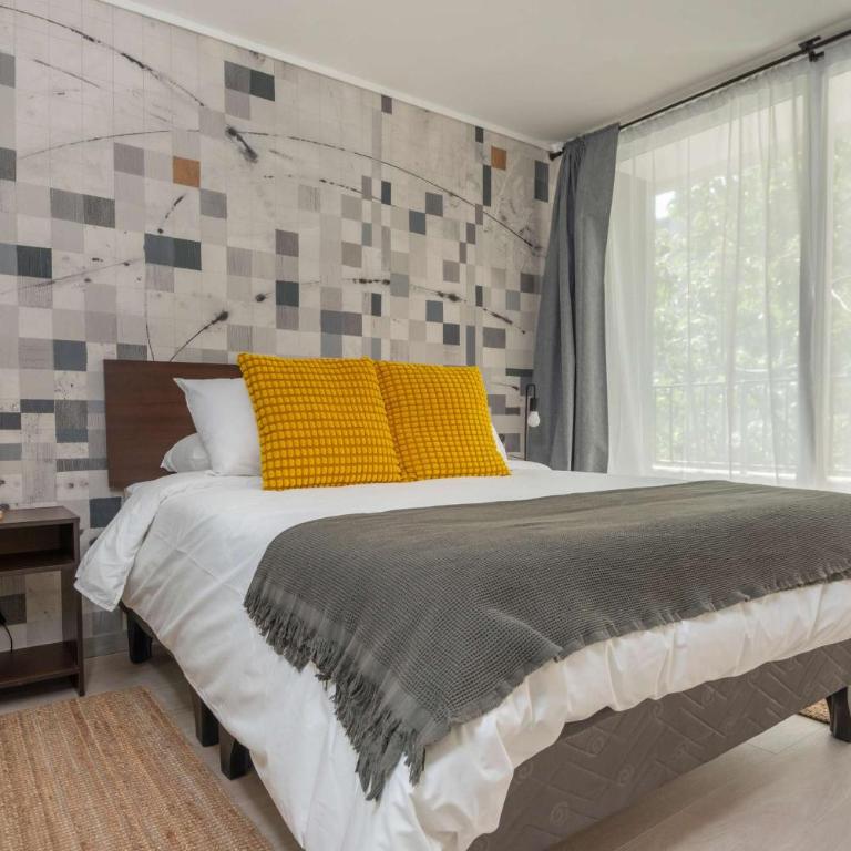 HOM I Departamento 1D1B 2PAX Metro Santa Lucia - Apartamento - 2