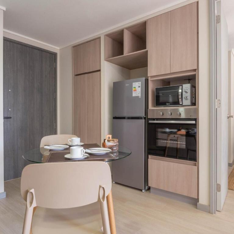 HOM I Departamento 1D1B 2PAX Metro Santa Lucia - Apartamento - 12