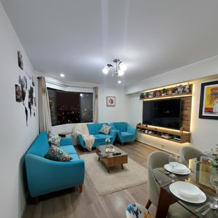 Departamento en Surquillo Limite con Miraflores - Apartamento de 2 dormitorios - 1