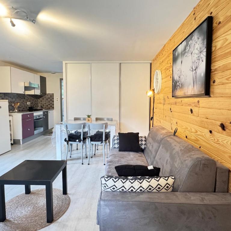 T2 ensoleillé. Terrasse, jardin commun, vue, parking. - Appartamento con 1 Camera da Letto - 2