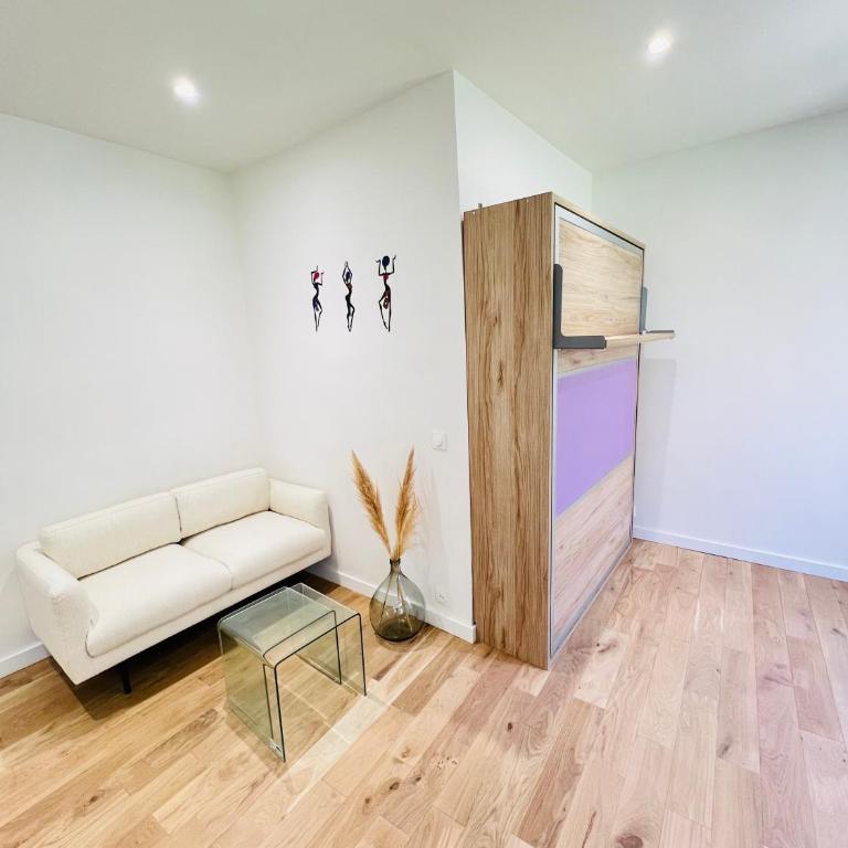 Studio Port-Garibaldi proche mer calme et AC - Appartement 1 Chambre - 4