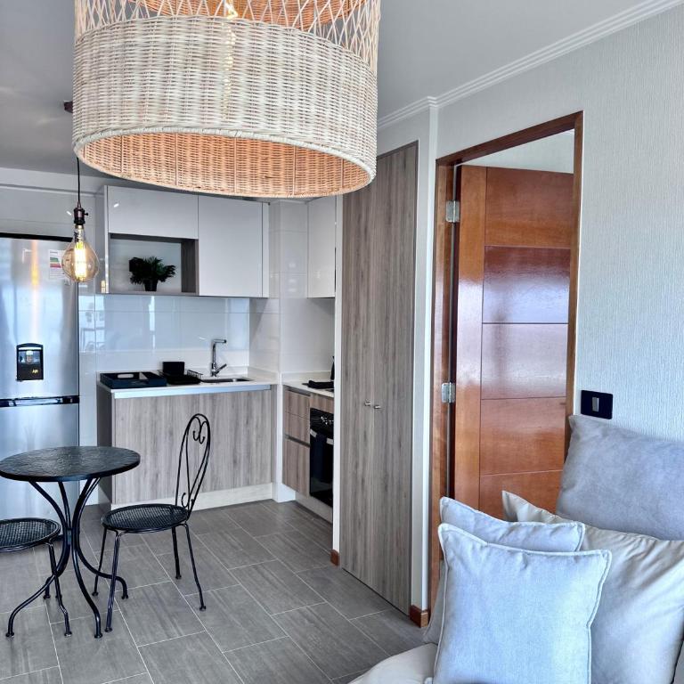 Oceanfront for 4 Nuevo Distrito Cavancha Frente al Mar - One-Bedroom Apartment with Sea View - 7