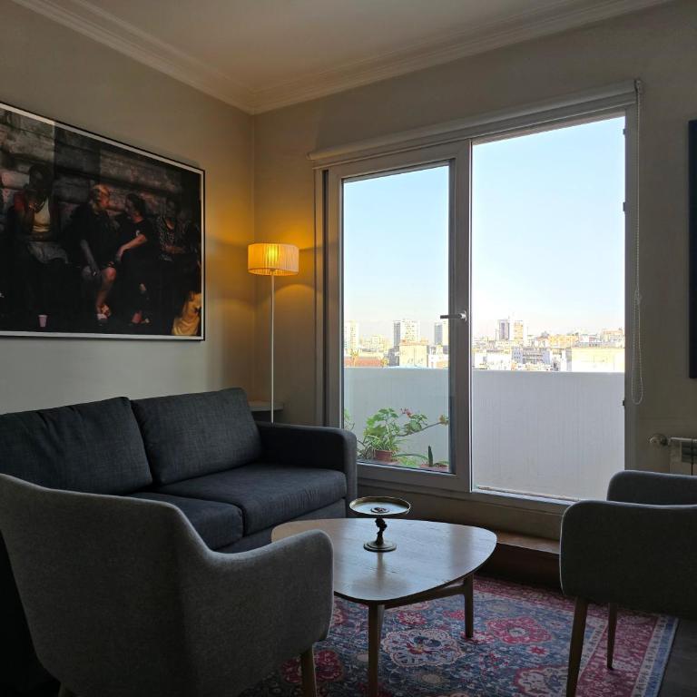 Santiago Centro Bellas Artes Lastarria - One-Bedroom Apartment with Terrace - 5