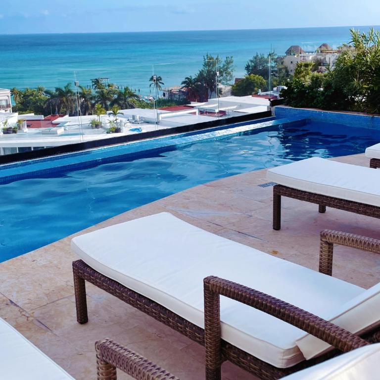 Ocean View Balcony, Rooftop, Estudio next 5thAve - Apartment mit Aussicht und Balkon - 15