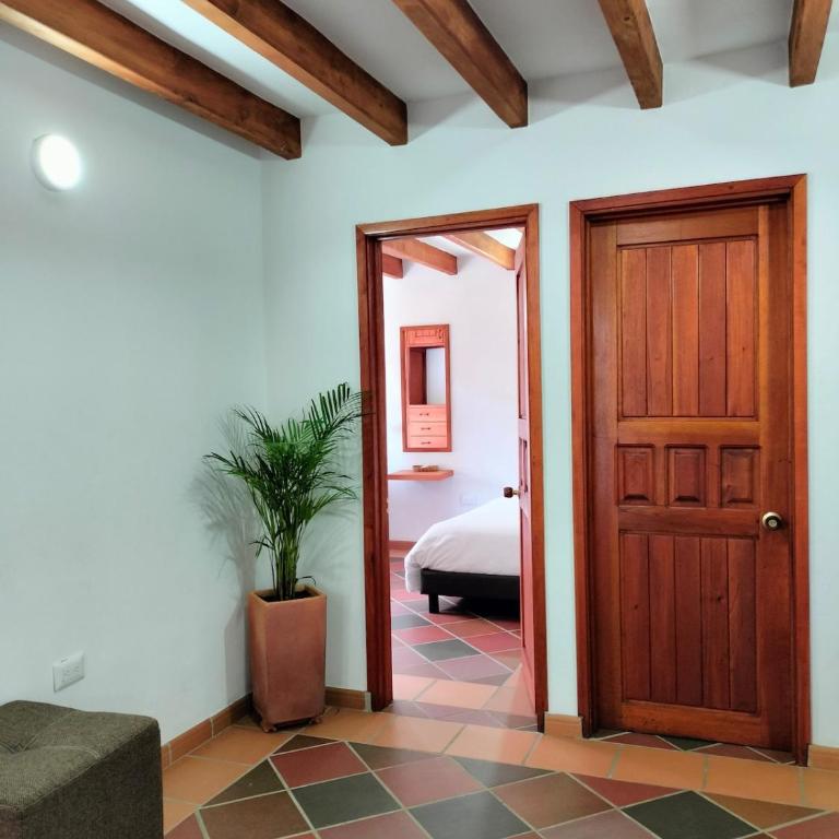 Cabaña para grupos con Parrilla & Hamacas - Apartment - 19