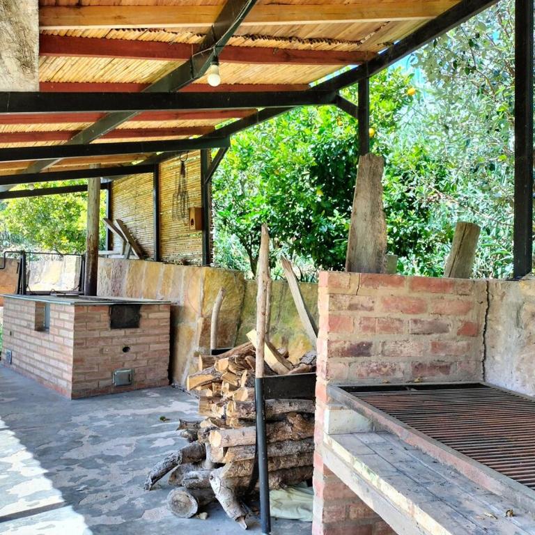 Cabaña para grupos con Parrilla & Hamacas - Apartment - 26