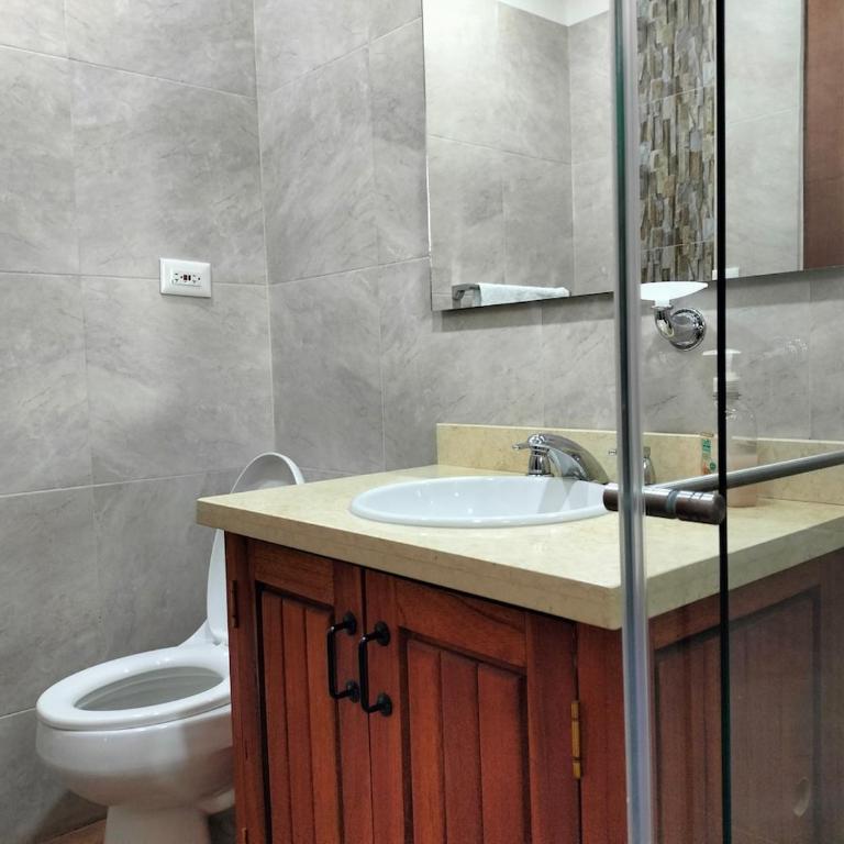 Cabaña para grupos con Parrilla & Hamacas - Apartment - 29