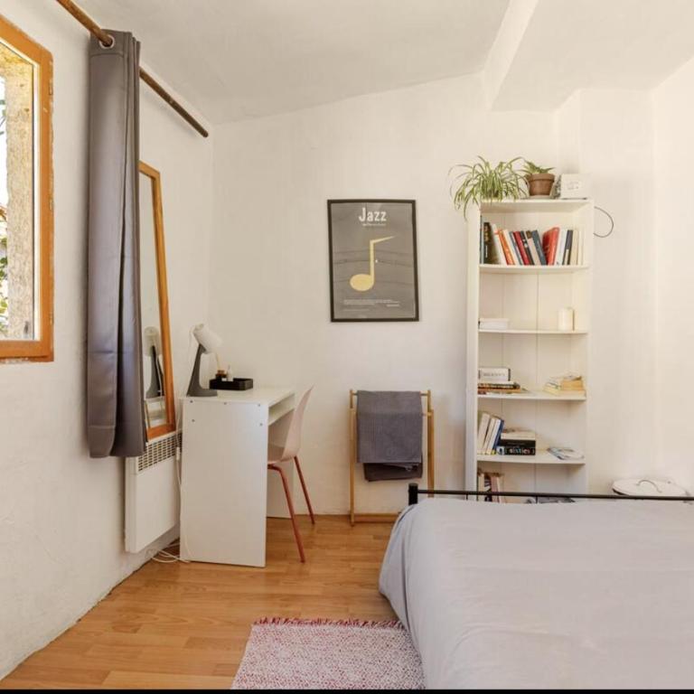 female private room in Montpellier City Center - Chambre Double Économique - 7