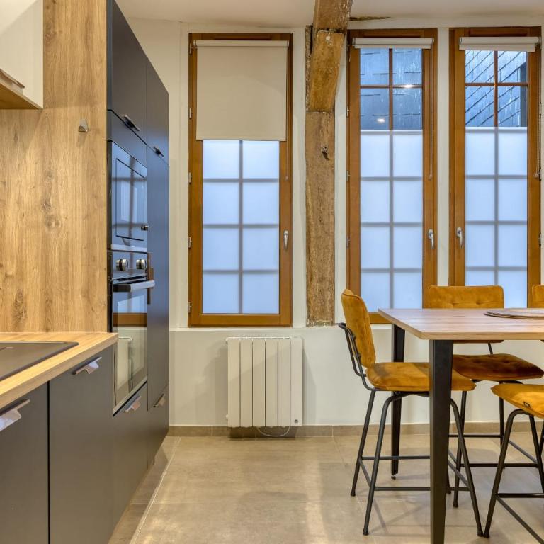 L'escale du Gros-Horloge une parenthèse prestigieuse au coeur de Rouen - Appartement - 8