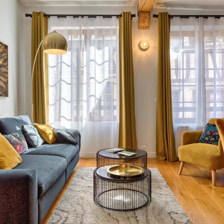 L'escale du Gros-Horloge une parenthèse prestigieuse au coeur de Rouen - Appartement - 11