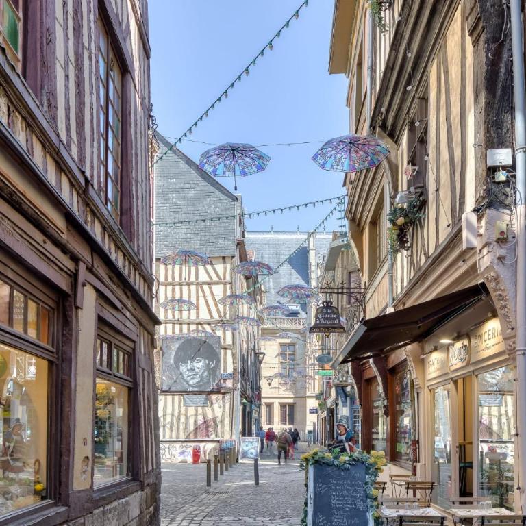 L'escale du Gros-Horloge une parenthèse prestigieuse au coeur de Rouen - Appartement - 41
