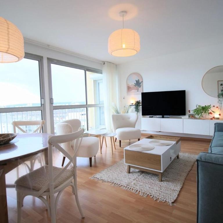 Le Ravissant merveilleux F3 avec vue à Rouen - Appartement 2 Chambres - 4