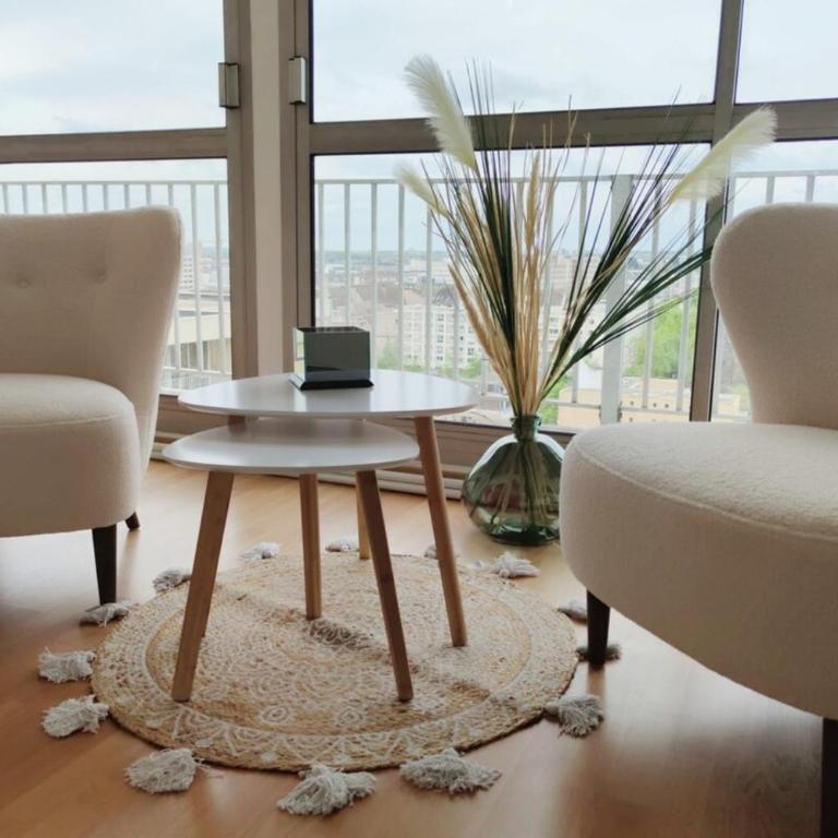 Le Ravissant merveilleux F3 avec vue à Rouen - Appartement 2 Chambres - 13