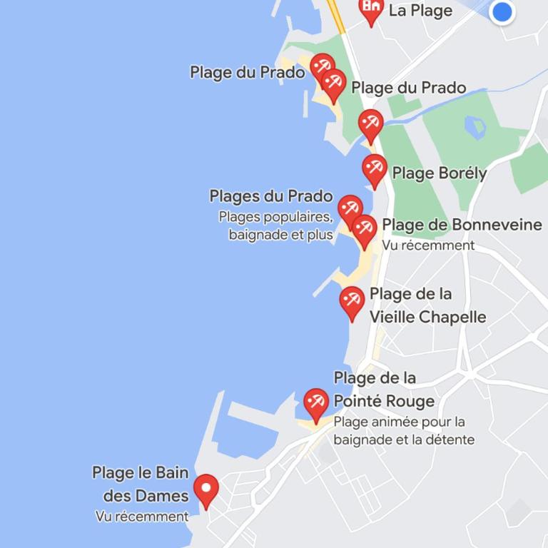 Apt Prado Plage Vélodrome - Apartment mit 1 Schlafzimmer - 16