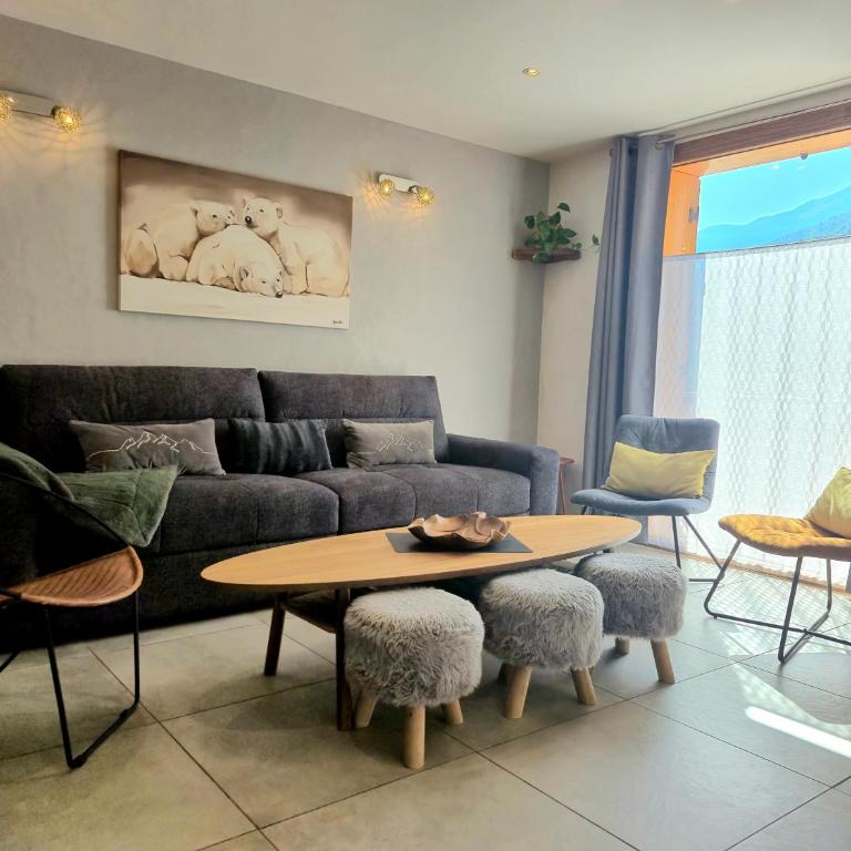 Chalet avec Jacuzzi, billard, jardin clos, proche Paradiski - Chalet - 13