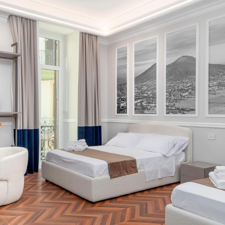 Naples Plaza Duomo - Camera con 2 Letti King-Size - 2
