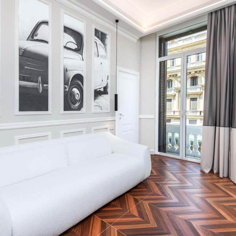 Naples Plaza Duomo - Camera Quadrupla Luxury - 6