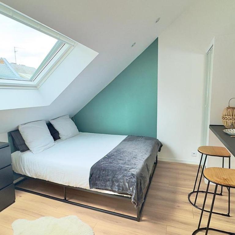 HappyNest Studio - 5 min City Center Station - WiFi - Appartement 1 Chambre - 9