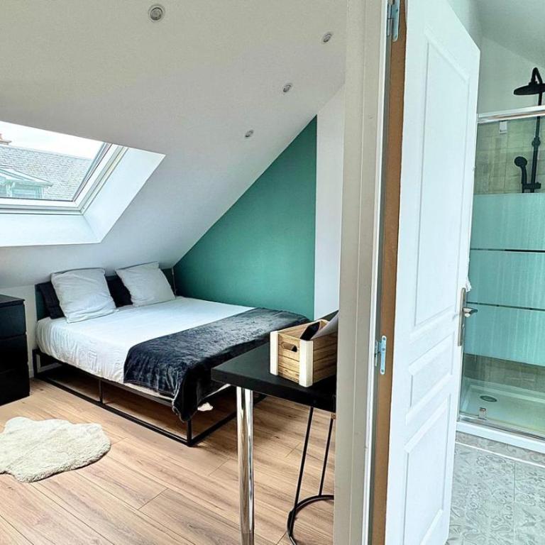 HappyNest Studio - 5 min City Center Station - WiFi - Appartement 1 Chambre - 16