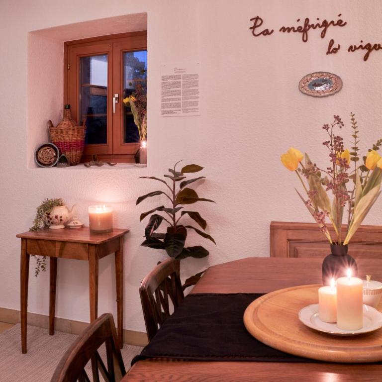 Chalet à thème, 2 chambres, vue sur les montagnes - Chalet mit 2 Schlafzimmern - 32