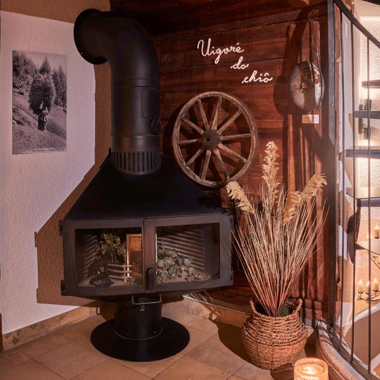 Chalet à thème, 2 chambres, vue sur les montagnes - Chalet mit 2 Schlafzimmern - 2