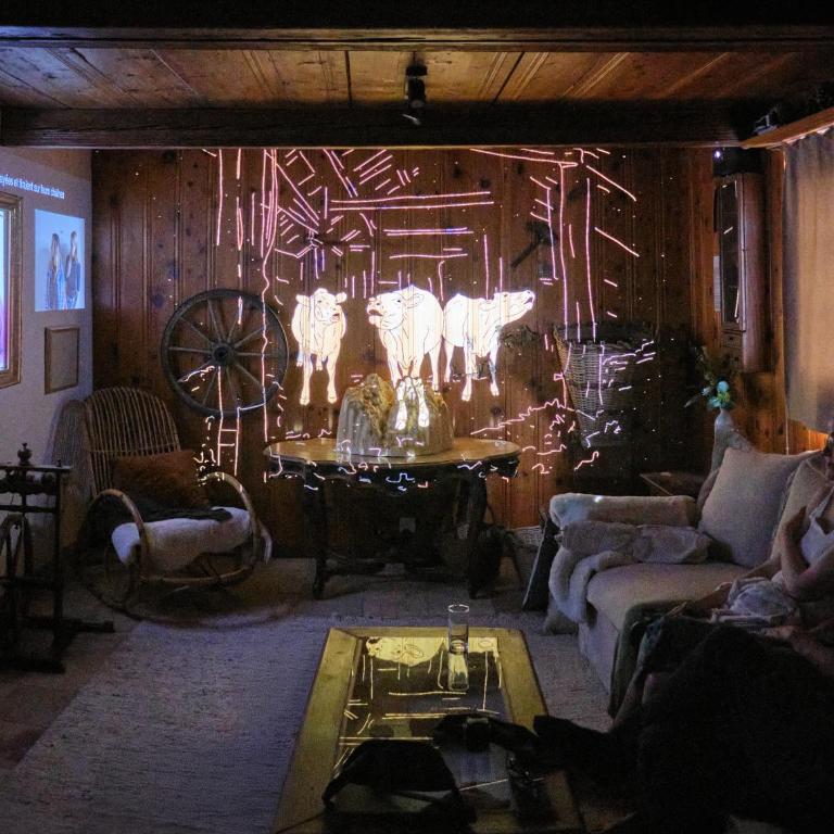 Chalet à thème, 2 chambres, vue sur les montagnes - Chalet mit 2 Schlafzimmern - 54