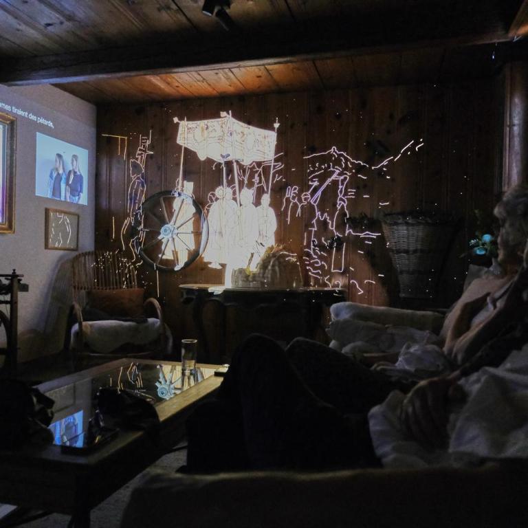 Chalet à thème, 2 chambres, vue sur les montagnes - Chalet mit 2 Schlafzimmern - 56
