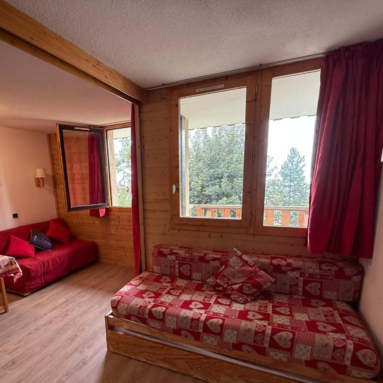 Montalbert Les Choucas, sur la piste à côté de la télécabine - Apartment mit 1 Schlafzimmer - 5