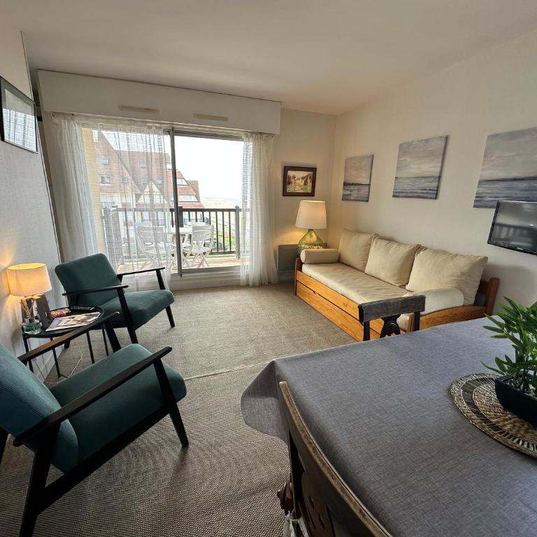 Les Marines-Vue mer & plage Cabourg - Apartamento de 1 dormitorio - 12