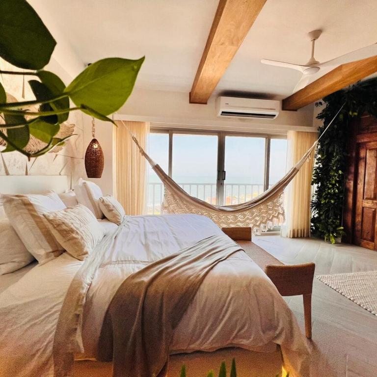 Casa Manalva ocean view penthouse in walled city - Apartamento de 1 dormitorio - 3