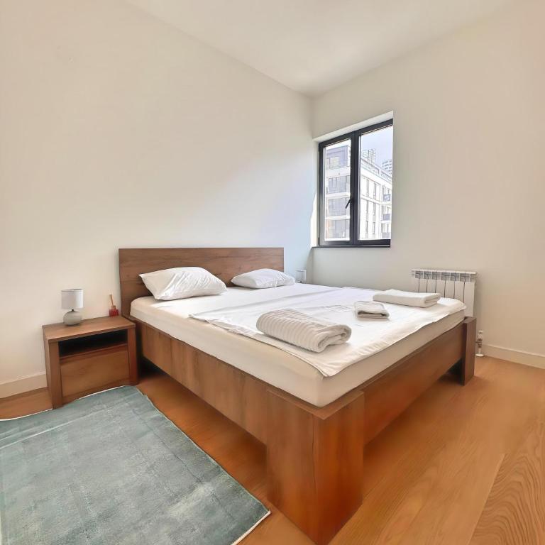 Beograd na vodi - Belgrade Waterfront Apartments - Two-Bedroom Deluxe Apartment with Garden View - 2