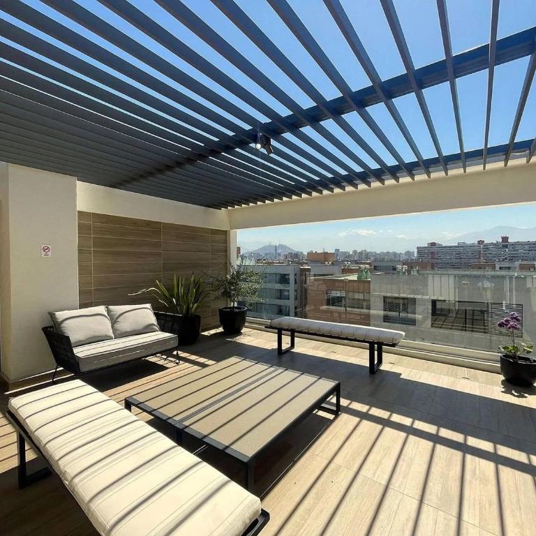 Rbkº depto con aire acondiciondo en Movistar arena - One-Bedroom Apartment - 26