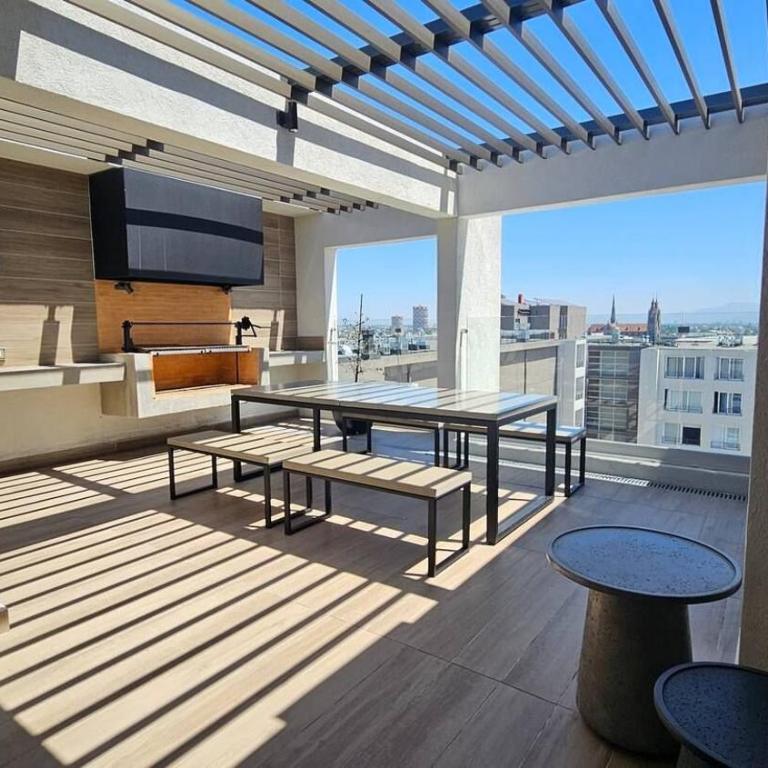 Rbkº depto con aire acondiciondo en Movistar arena - One-Bedroom Apartment - 30