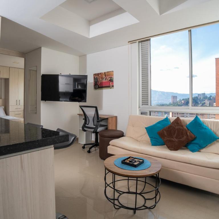 Cozy apt in Poblado The best area Great view - One-Bedroom Apartment - 2