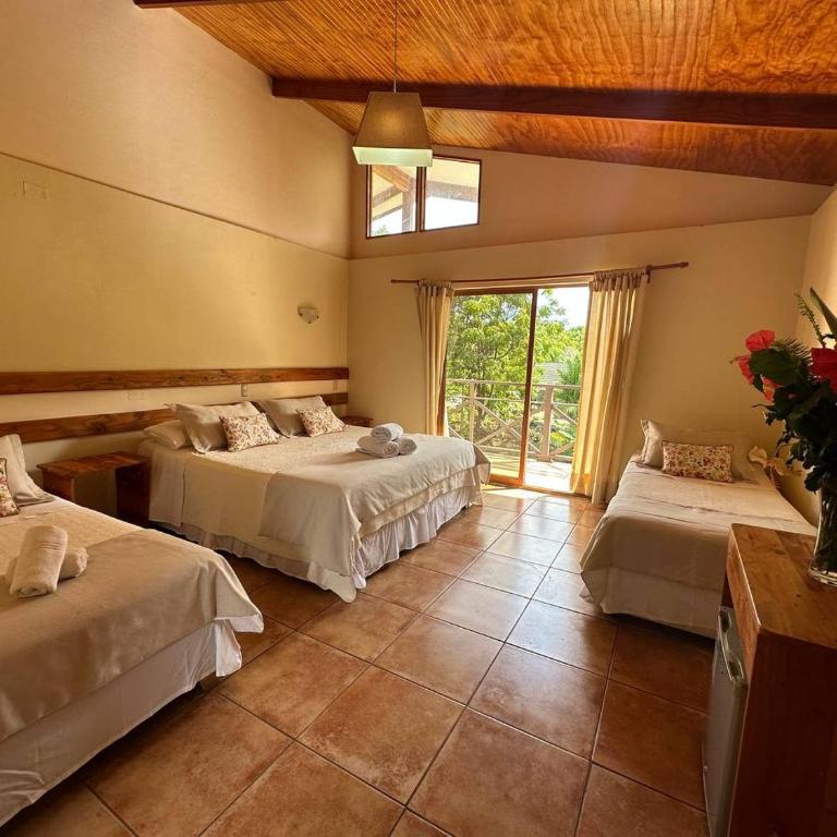 Hotel O'Hiro Rapa Nui - Habitación Cuádruple - vistas al jardín - 9