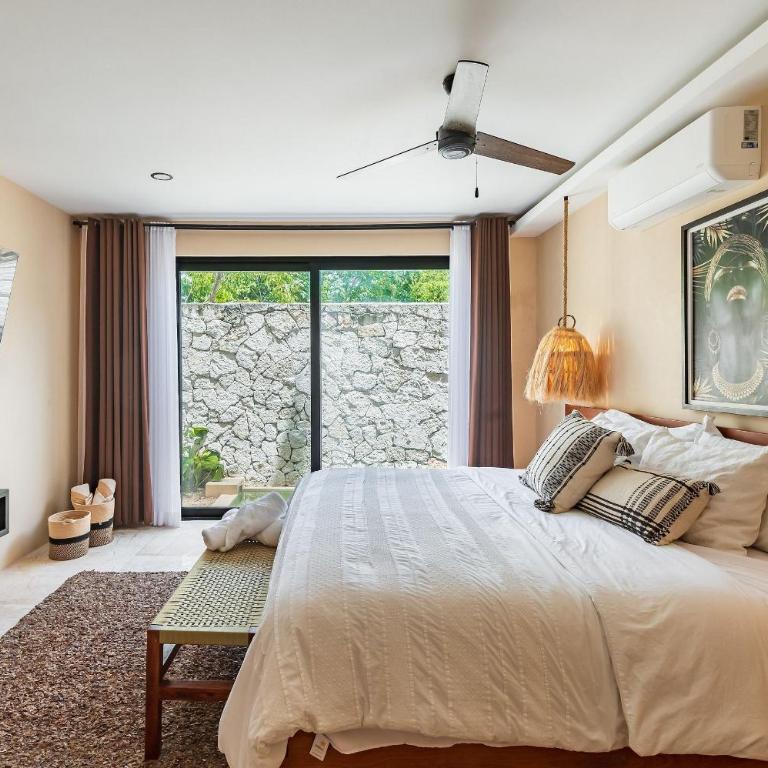 •| Condo Boutique Swim Up en Tulum P/4 • Naaj Tun• - Apartamento Deluxe de 1 dormitorio con vistas al jardín - 6