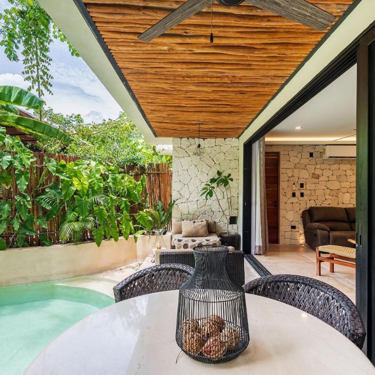 •| Condo Boutique Swim Up en Tulum P/4 • Naaj Tun• - Apartamento Deluxe de 1 dormitorio con vistas al jardín - 31