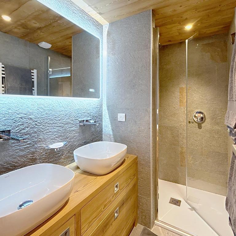 L'Alpina Vista - Duplex neuf design de 100 m2 pour 6 personnes - Appartamento Deluxe con 3 Camere da Letto - 8