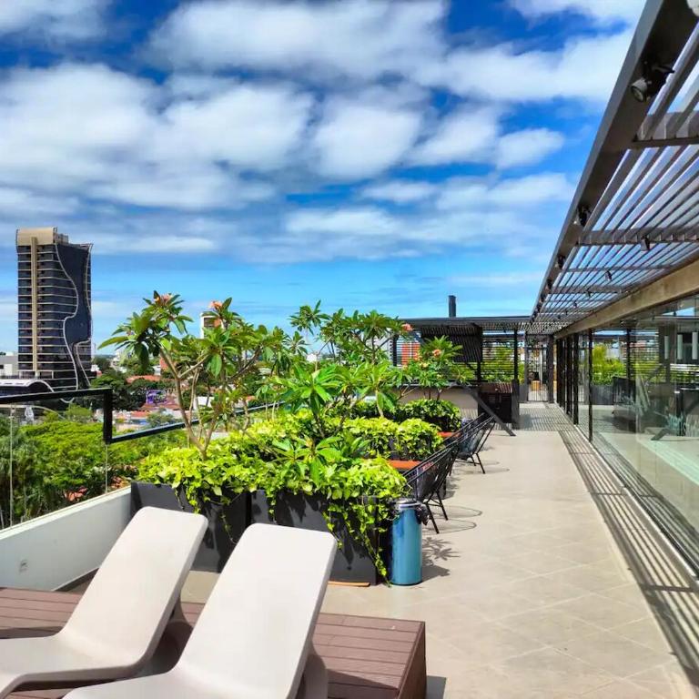 Beautiful Dpto in the heart of Equipetrol with Rooftop - One-Bedroom Apartment - 9