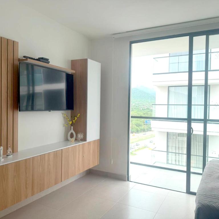 Elegancia y Confort en Santa Marta ApartaSuite en Pozos Colorados - One-Bedroom Loft Apartment with Balcony - 17