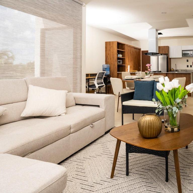 H living modernos con gym & albercas - Apartment - 4