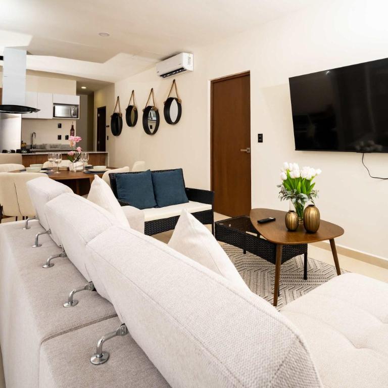 H living modernos con gym & albercas - Apartment - 5