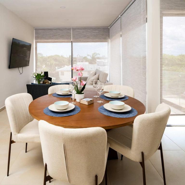 H living modernos con gym & albercas - Apartment - 12