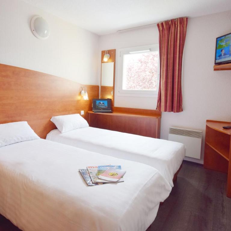 Brit Hotel Reims La Pompelle - Chambre Lits Jumeaux - 12