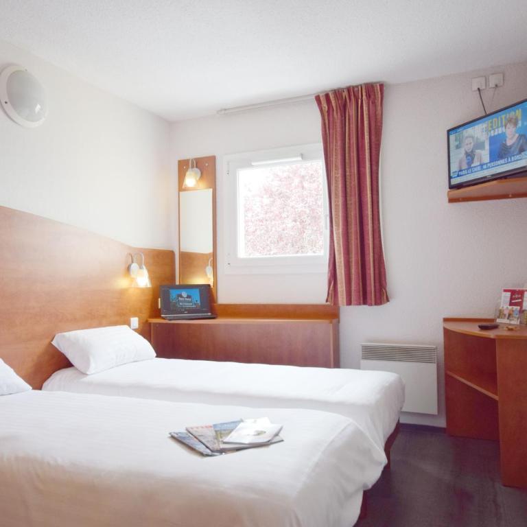 Brit Hotel Reims La Pompelle - Chambre Lits Jumeaux - 2