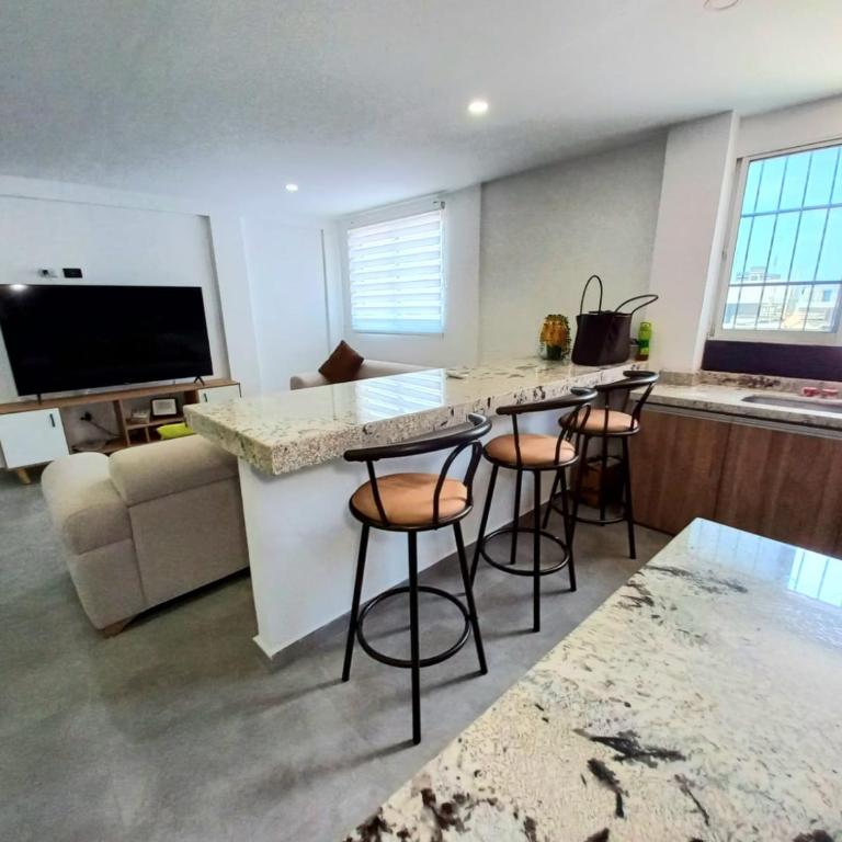 APARTAMENTO CENTRO BAHIA SANTA MARTA In - Apartamento Loft de 1 dormitorio - 5