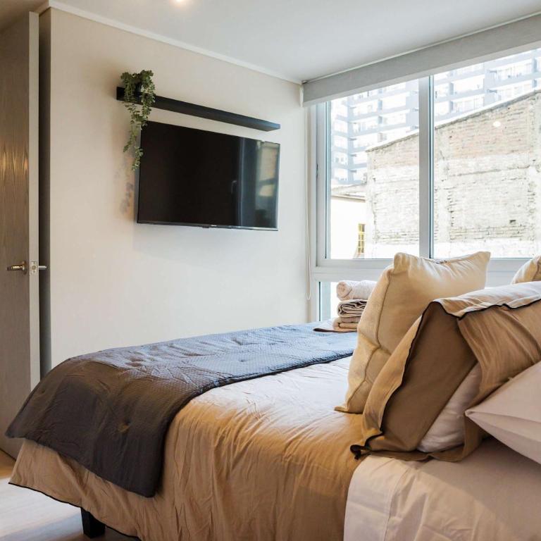 Chic Downtown Santiago Studio Retreat for three - Apartment - 6